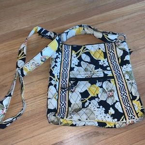 Vera Bradley cross body floral bag